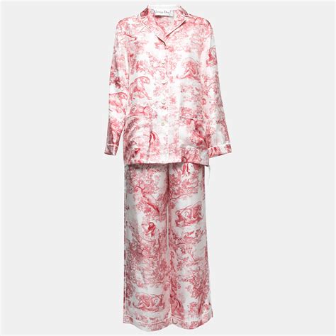 dior silk pajamas|More.